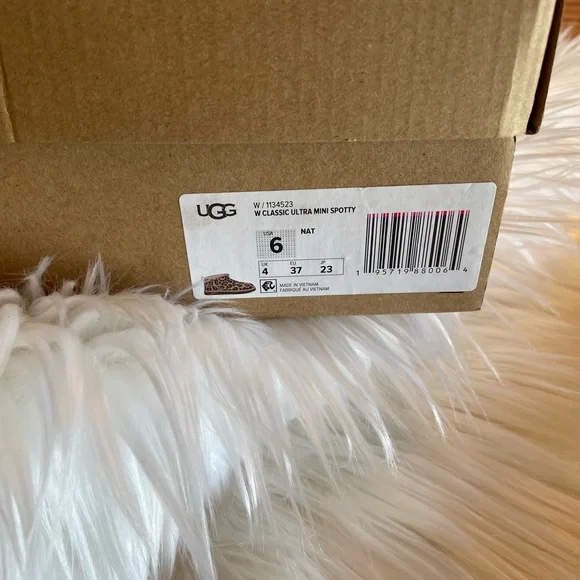 UGG Ultra Mini Classic Genuine Calf Hair Bootie - Picture 8 of 8